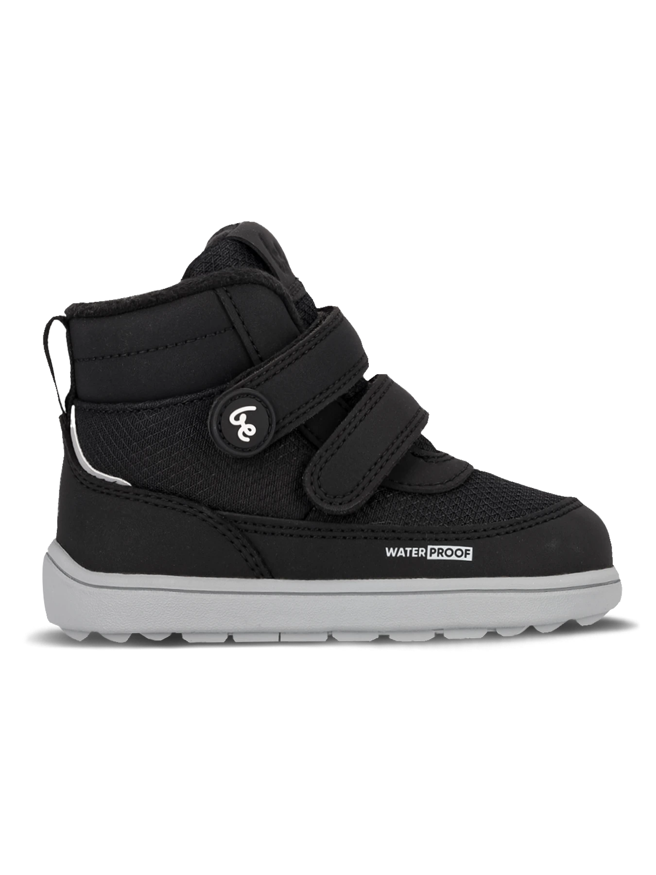 Детские босоногие ботинки Be Lenka Zippu Preschool - чёрный и серый