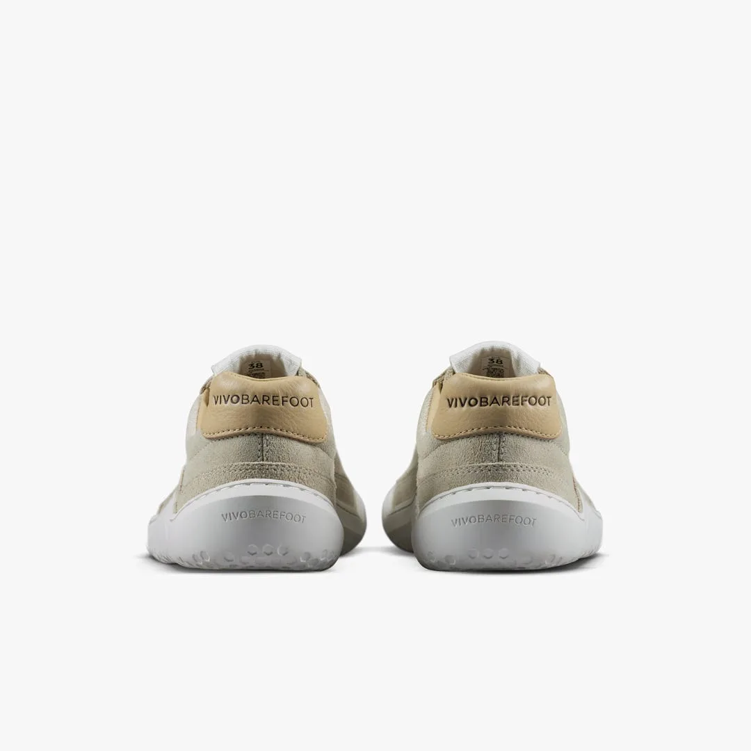 Кроссовки Vivobarefoot Gobi III Sneaker Leather — женская модель, песочный с бордовым, фото 5