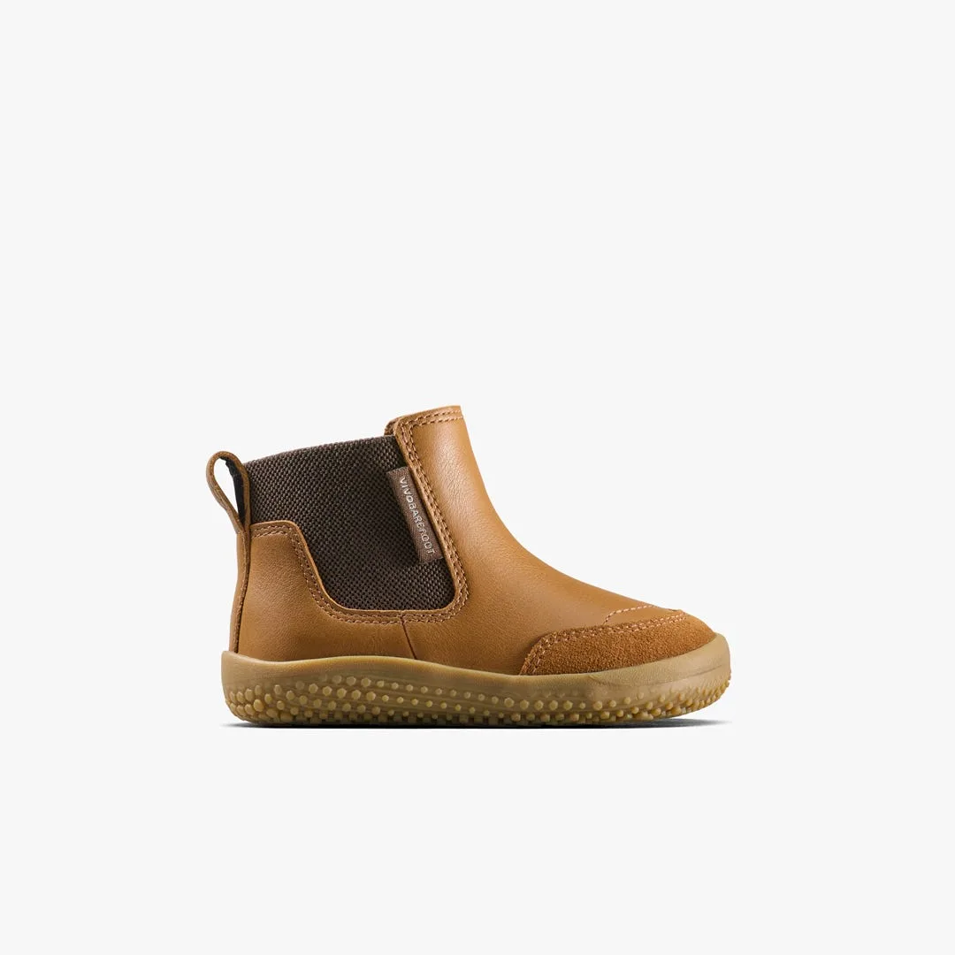 Ботинки Vivobarefoot Gobi Chelsea — для малышей, коричневый — фото 1 из 7