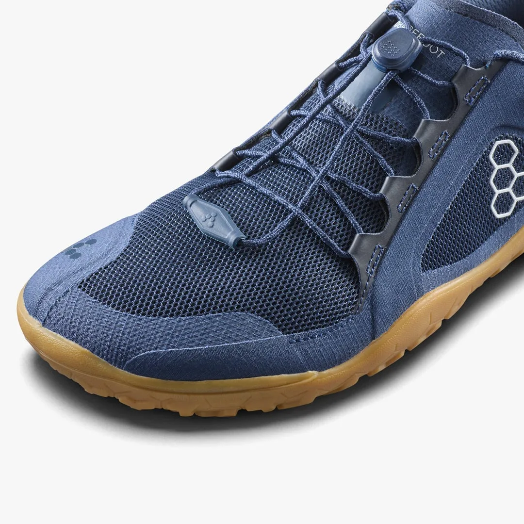 Кроссовки Vivobarefoot Primus Trail FG 3.5 — женская модель, синий с каучуковой подошвой, фото 6