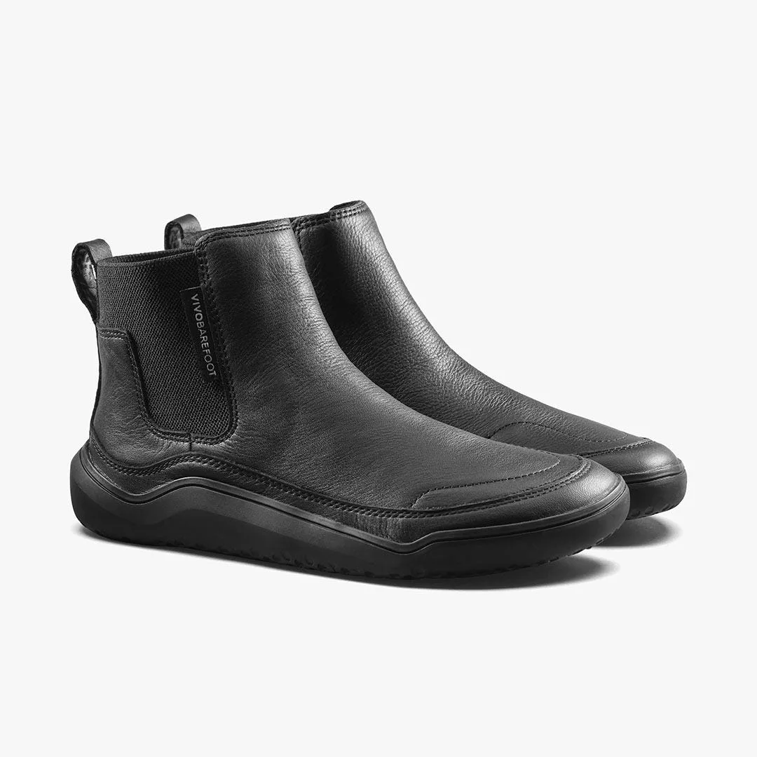Ботинки Vivobarefoot Gobi Chelsea — для подростков, чёрный, фото 4