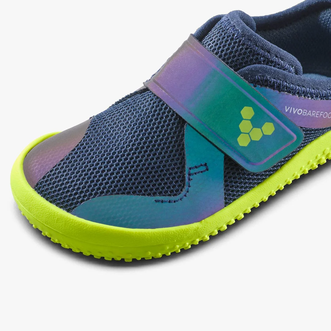 Кроссовки Vivobarefoot Primus Sport IV — для малышей, синий с фиолетовым, фото 6