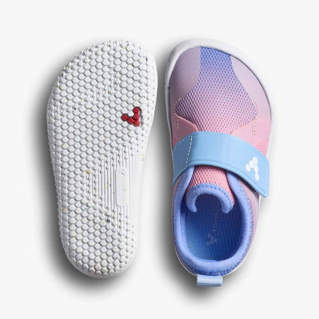 Кроссовки Vivobarefoot Primus Sport IV — для малышей, розовый с фиолетовым, фото 2