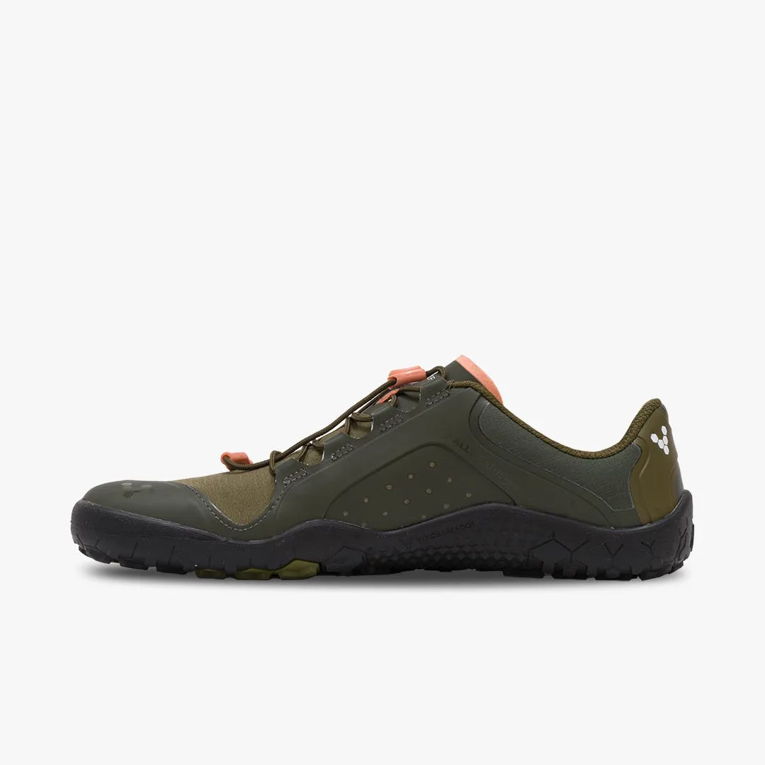 Кроссовки Vivobarefoot Primus Trail III All Weather FG — женская модель, тёмно-оливковый, фото 3