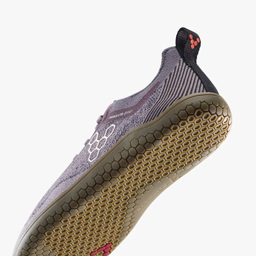 Кроссовки Vivobarefoot Primus Lite Knit Natural — женская модель, тёмно-серый, фото 7