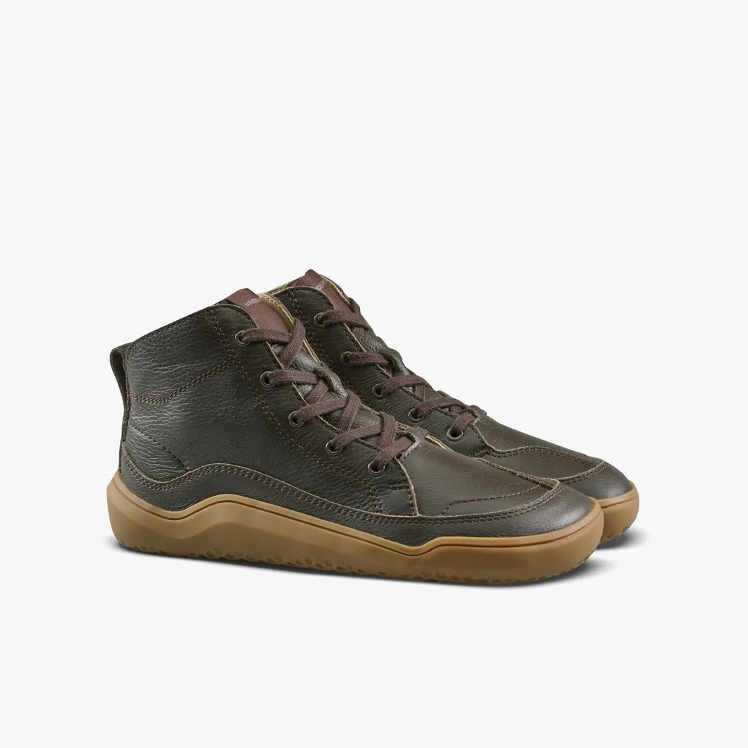 Ботинки Vivobarefoot Gobi Boot — для подростков, коричневый, фото 4