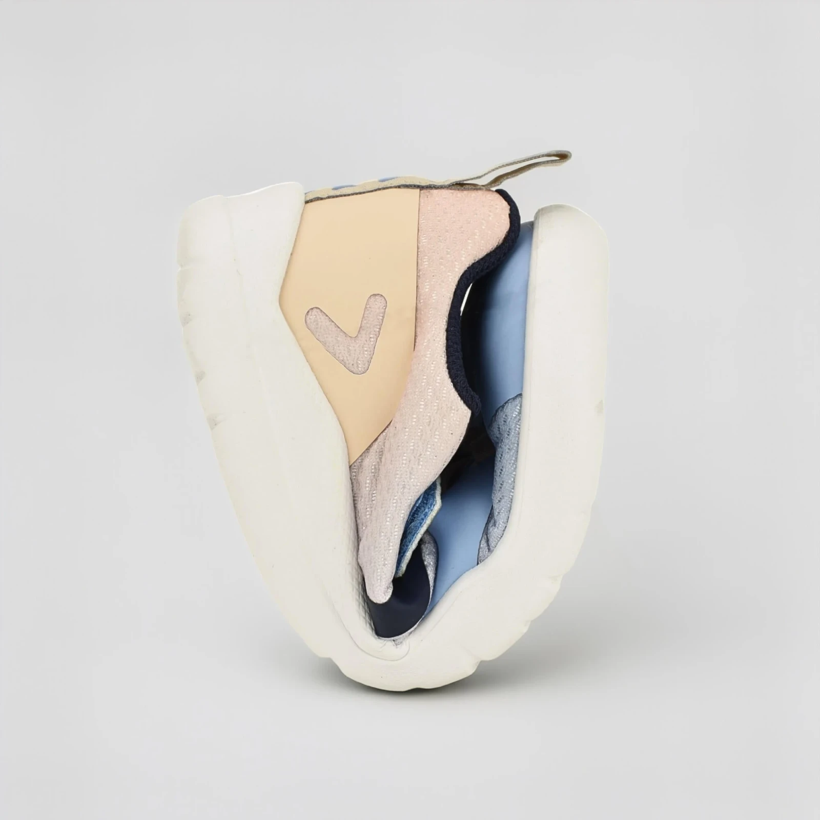 Кроссовки BGreater Ennis — синий с персиковым, фото 7