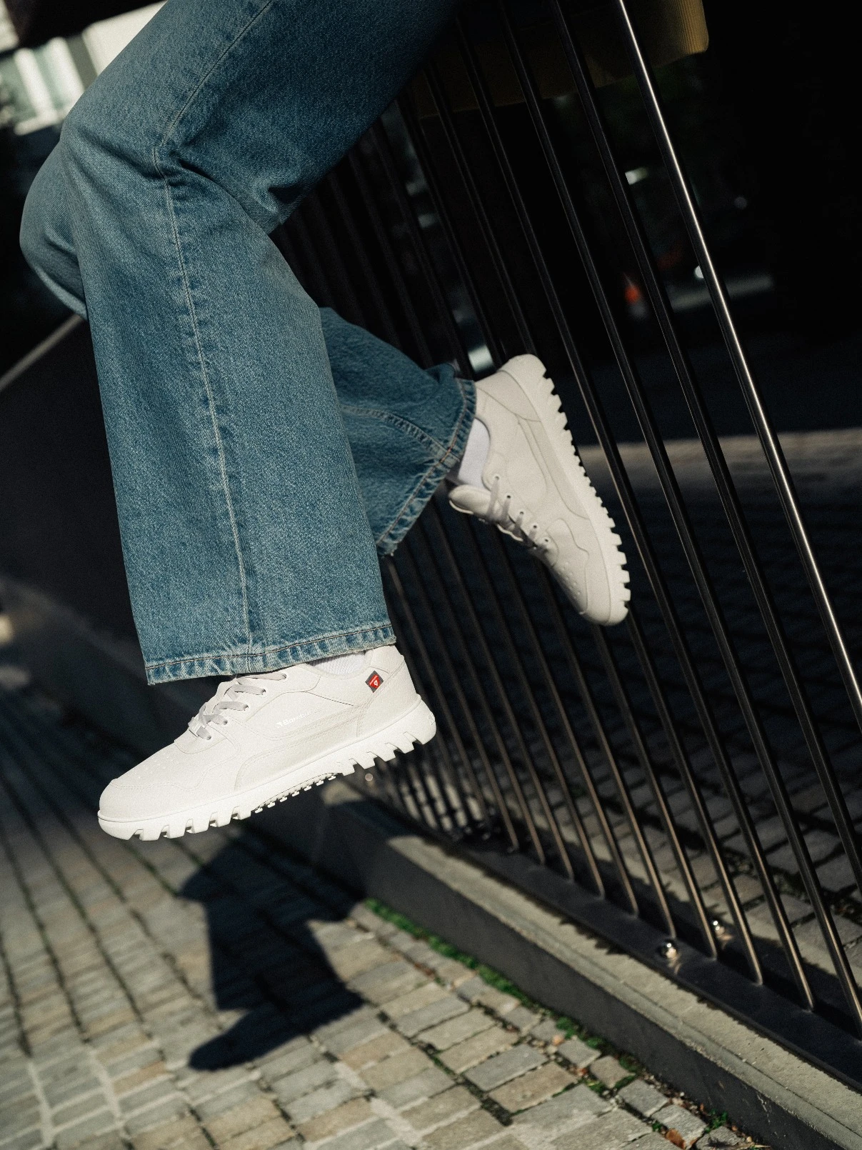 Босоногие кроссовки Barebarics Zing Frost - светло-серый и белый, фото 2